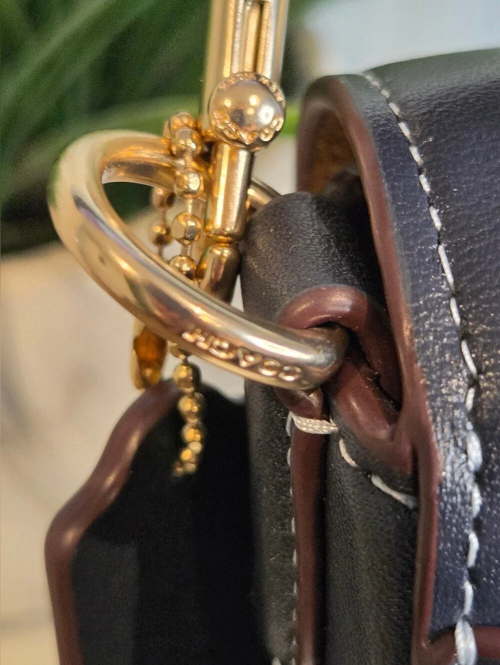 Coach Morgan Saddle Bag In Signature Chambray (Style CH143)